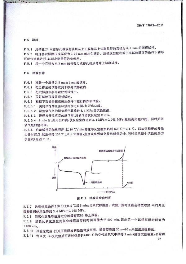 GB/T 17643-2011 土工合成材料 聚乙烯土工膜 第33張